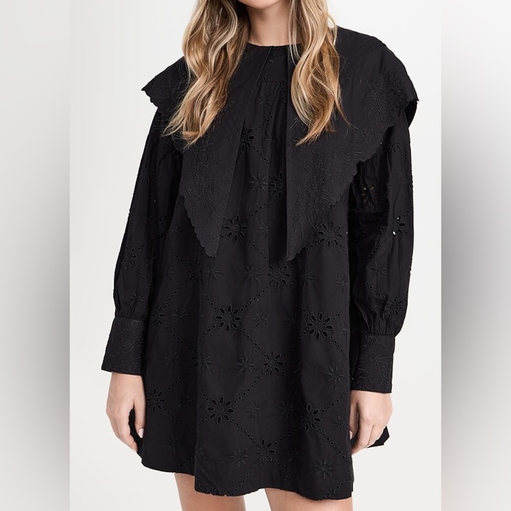 Damson Madder Black Dress